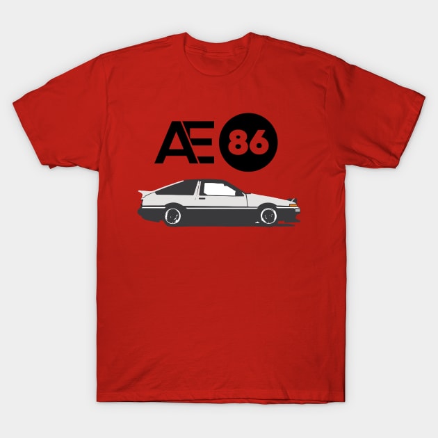 AE 86 T-Shirt by Lili's Designs